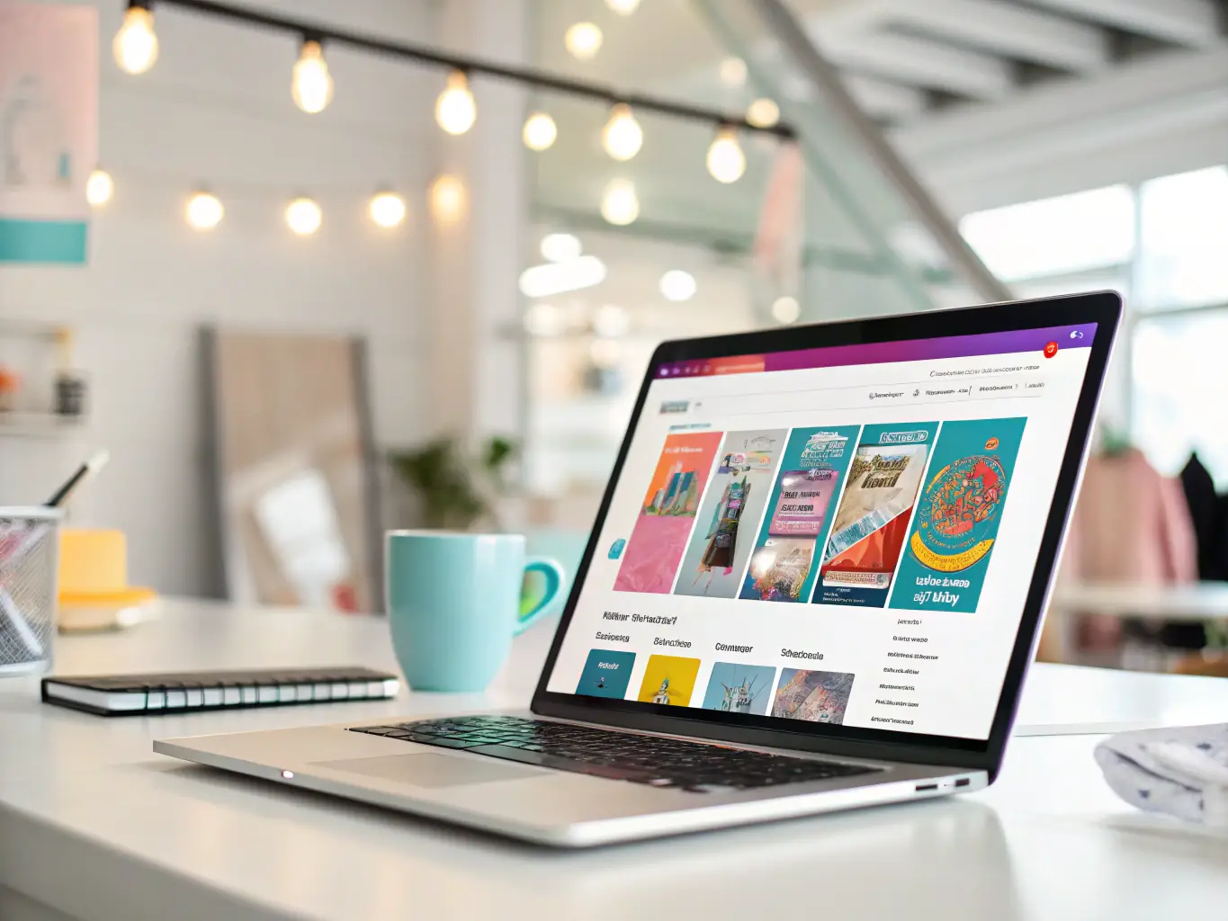 A visually appealing image of an e-commerce store interface with AI-driven product recommendations and customer analytics dashboards, illustrating the power of AI in optimizing online sales at ProfitPulse Academy.
