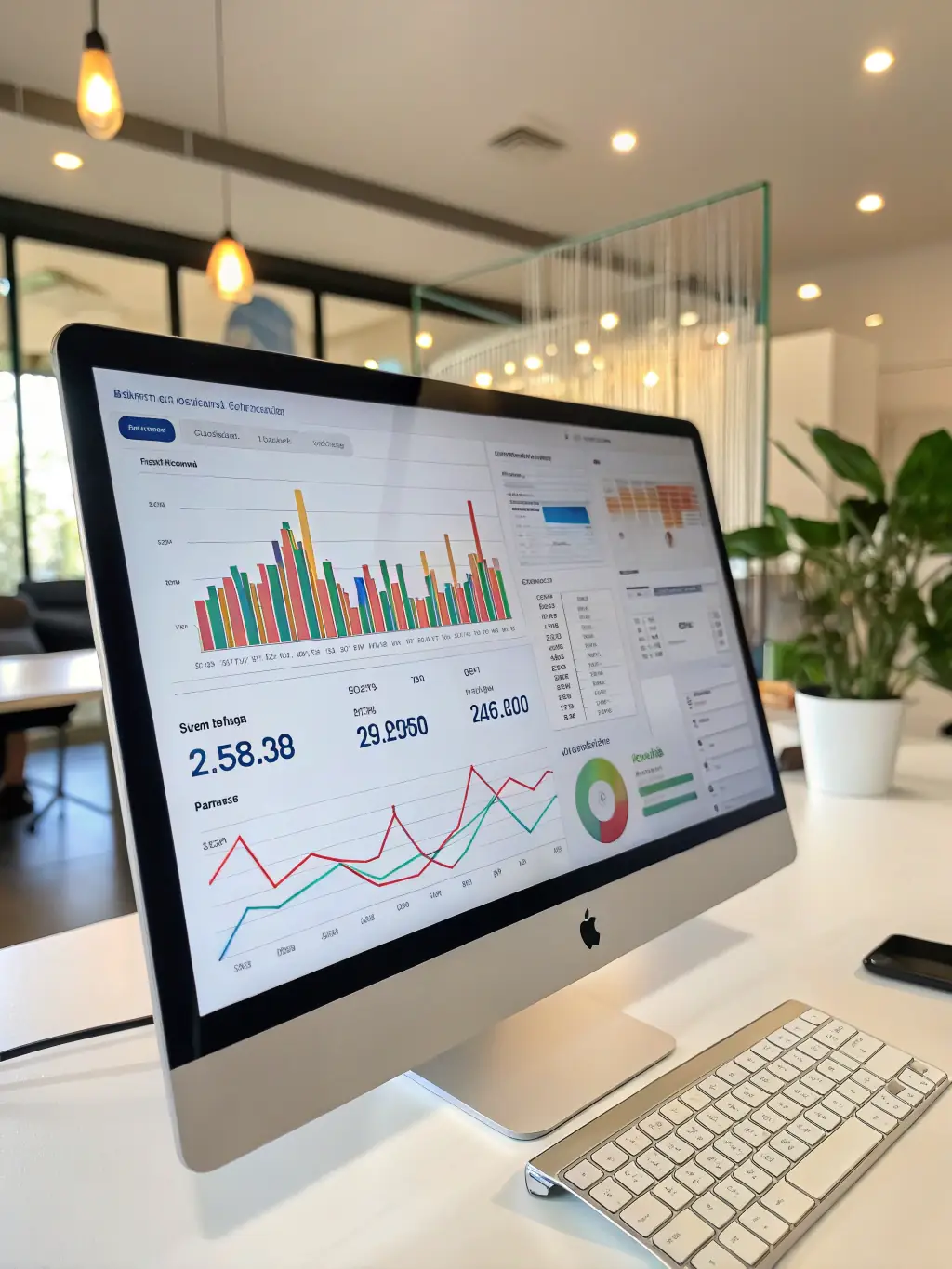 A digital interface displaying real-time data analytics and personalized learning paths, highlighting the adaptive nature of AI in education.