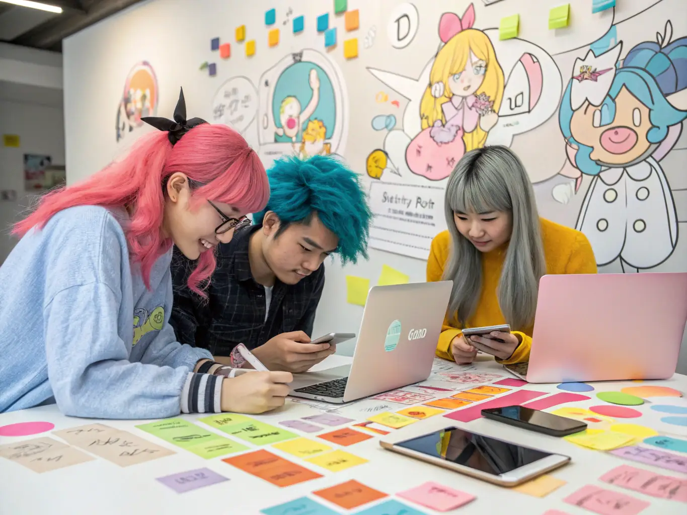 A vibrant image featuring a marketing professional using automation tools to create personalized customer experiences, highlighting the effectiveness of marketing automation strategies taught at ProfitPulse Academy.